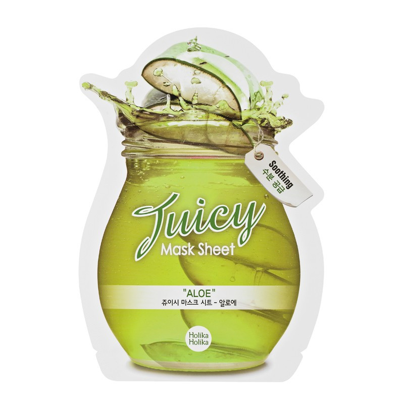 Holika Holika Aloe Vera Juicy Mask Sheet Gesichtsmaske