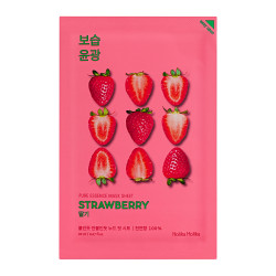 Holika Holika Pure Essence Mask Sheet Gesichtsmaske Strawberry Erdbeer 1pc