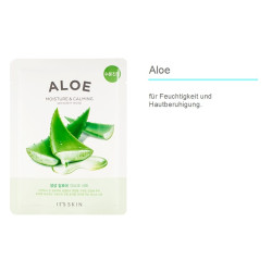 Its Skin The Fresh Sheet Mask Aloe Vera Gesichtsmaske 1 Stück