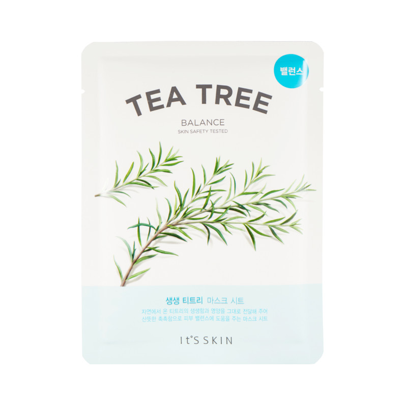 Its Skin The Fresh Sheet Mask Teebaum Tea Tree Gesichtsmaske 1 Stück