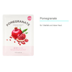 Its Skin The Fresh Sheet Mask Granatapfel Pomegranate Gesichtsmaske 1 Stück