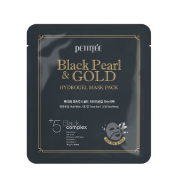 Petitfee Black Pearl & Gold Hydrogel Mask Pack