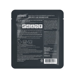 Petitfee Black Pearl & Gold Hydrogel Mask Pack