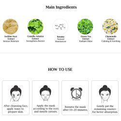 SNP Bird Nest Aqua Ampoule Mask