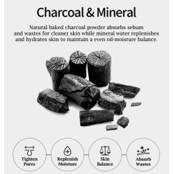 SNP Charcoal Mineral Black Ampoule Mask