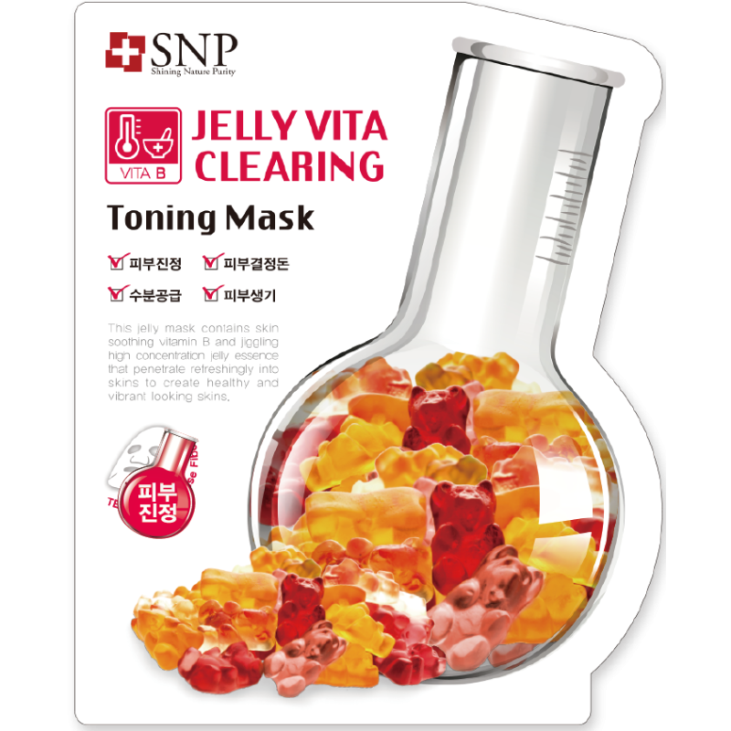SNP Jelly Vita Clearing Toning Mask