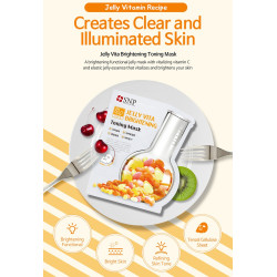 SNP Jelly Vita Brightening Toning Mask