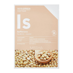 MISSHA Phytochemical Skin Supplement Sheet Mask Isoflavone Deep Moisture Gesichtsmaske 1 Stück