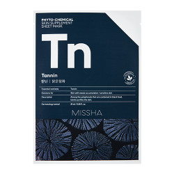 MISSHA Phytochemical Skin Supplement Sheet Mask Tannin Purifying Gesichtsmaske 1 Stück