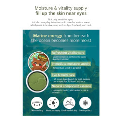 Secret Key Marine Racoony Hydrogel Eye & Multi Patch