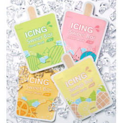 APIEU Icing Sweet Bar Sheet Mask (Melon) Melone Gesichtsmaske