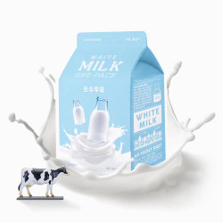 APIEU White Milk One-Pack Mask Gesichtsmaske 1 Stück