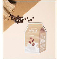 APIEU Coffee Milk One Pack Mask Gesichtsmaske 1 Stück