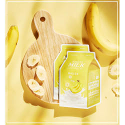 APIEU Banana Milk One-Pack Mask Gesichtsmaske 1 Stück