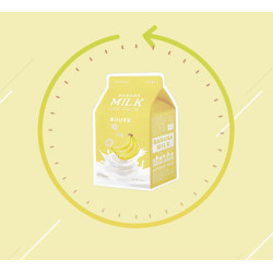 APIEU Banana Milk One-Pack Mask Gesichtsmaske 1 Stück