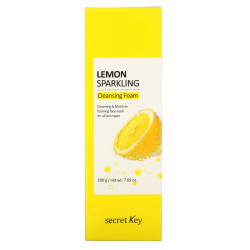 Secret Key Lemon Sparkling Cleansing Foam 200g