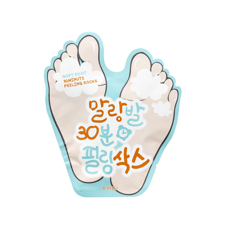 APIEU Soft Foot Peeling Socks 1pc