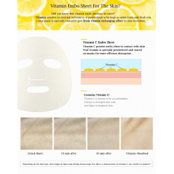 SNP Fresh Vita Brightening Two-step Mask