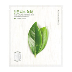 Nature Republic Real Nature Green Tea Hydrogel Mask