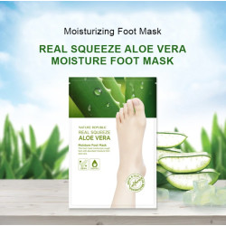 Nature Republic Real Squeeze Aloe Vera Peeling Foot Mask