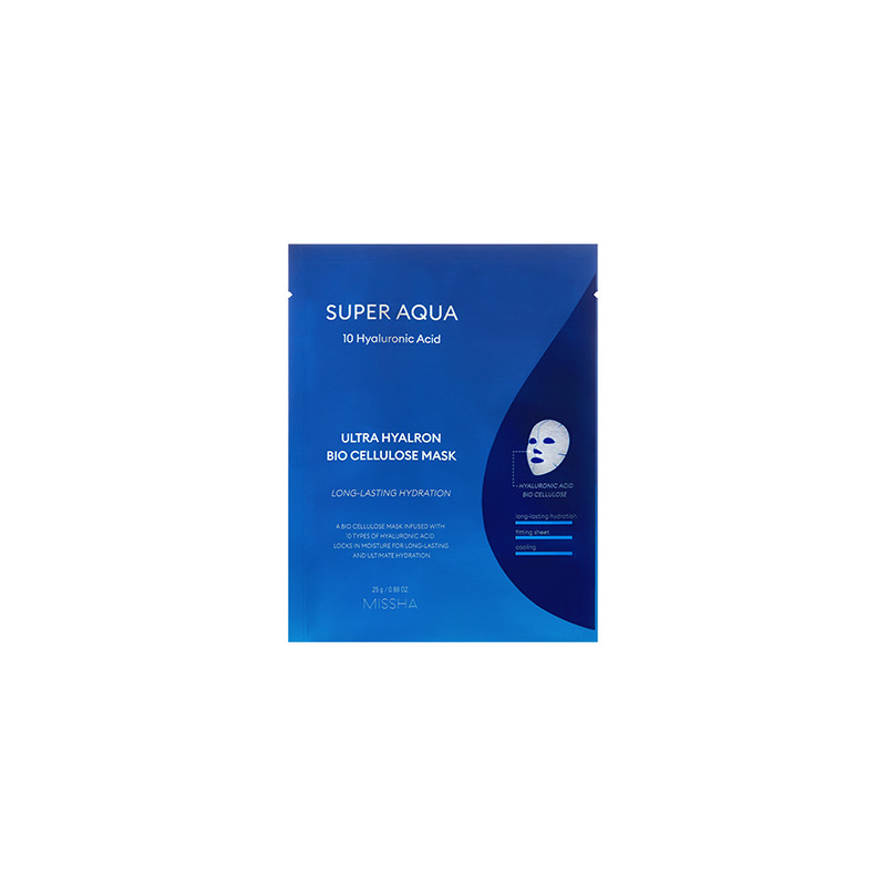 MISSHA Super Aqua Ultra Hyalron Bio Cellulose Mask