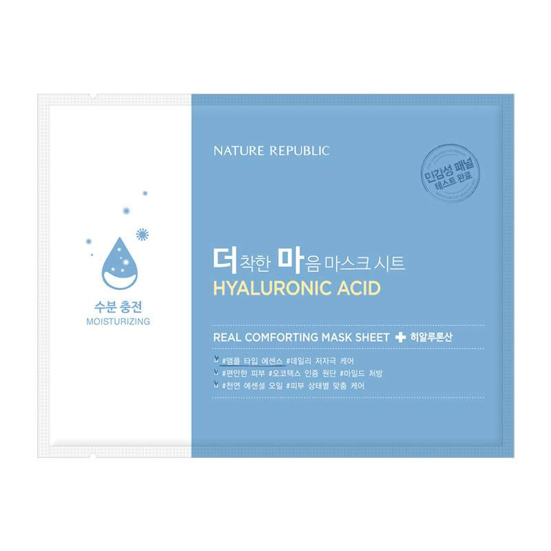 Nature Republic Real Comforting Mask Sheet Hyaluronic Acid