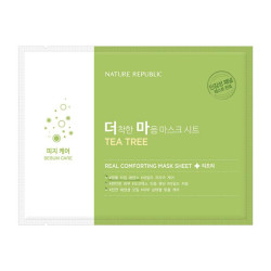 Nature Republic Real Comforting Mask Sheet Tea Tree