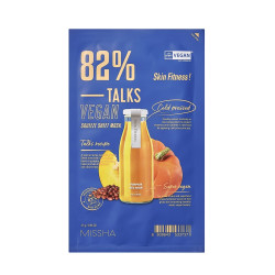 MISSHA Talks Vegan Squeeze Sheet Mask Skin Fitness