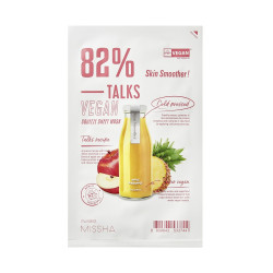 MISSHA Talks Vegan Squeeze Sheet Mask Skin Smoother