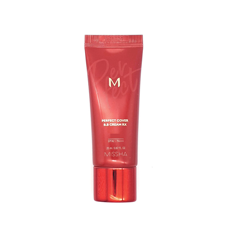 MISSHA M Perfect Cover BB Cream RX SPF42/PA+++ 20ml 21-Light-Beige
