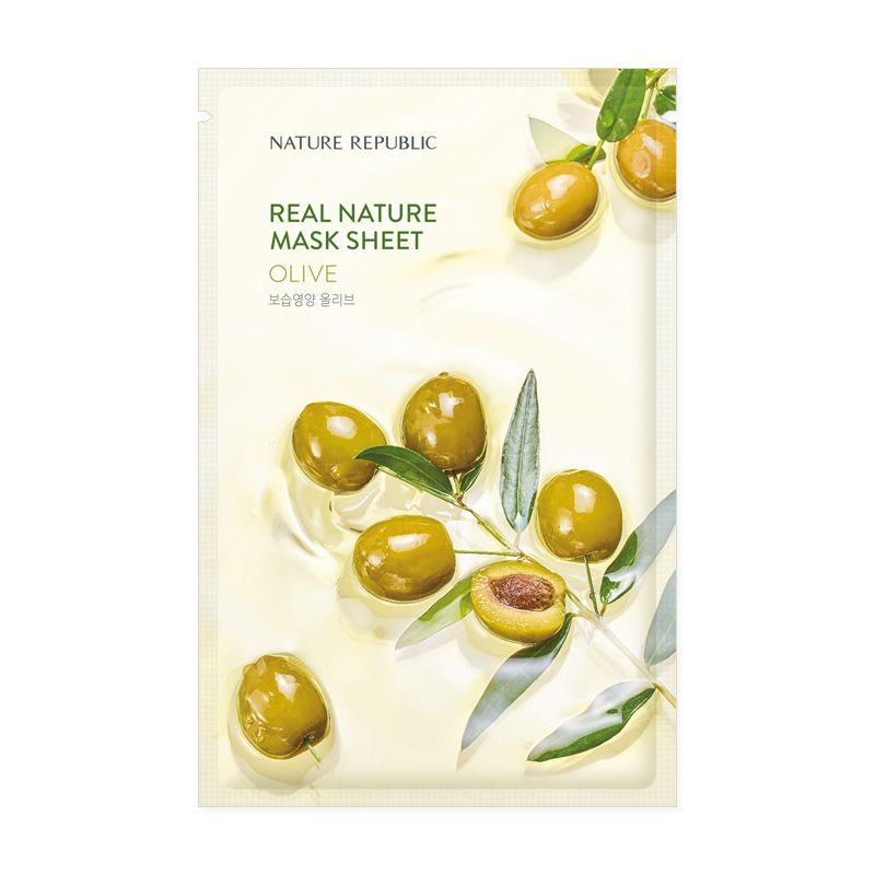 Nature Republic Real Nature Olive Sheet Mask