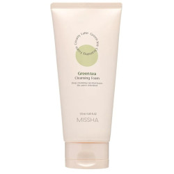 MISSHA Creamy Latte Cleansing Foam Green Tea