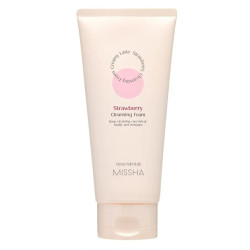 MISSHA Creamy Latte Cleansing Foam Strawberry