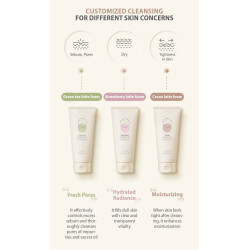 MISSHA Creamy Latte Cleansing Foam Strawberry