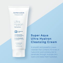 MISSHA Super Aqua Ultra Hyalron Cleansing Cream