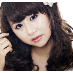 Circle lens Black 14.20mm PA-120 schwarz