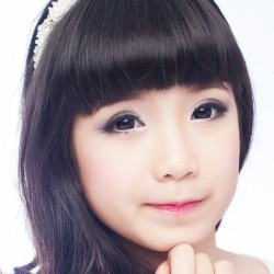 Circle lens Black 14.20mm PA-120 schwarz