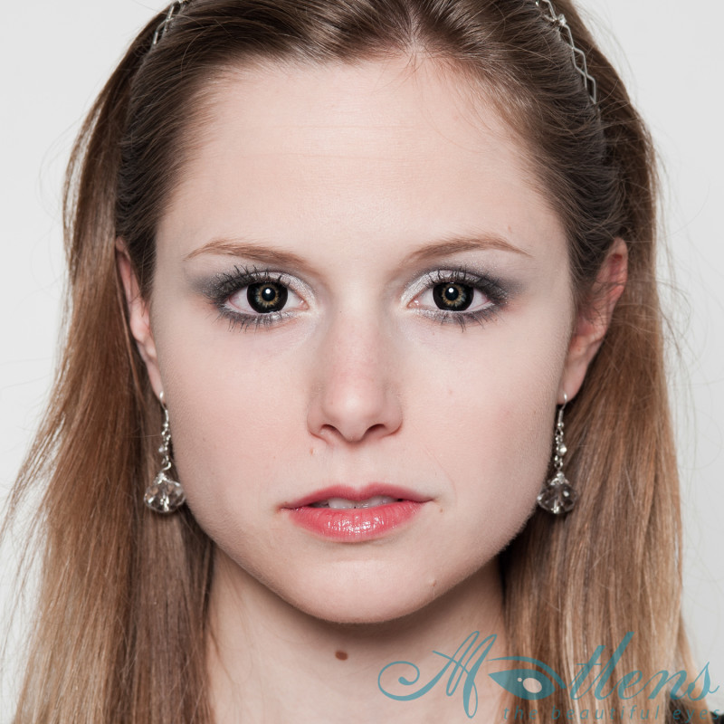 Circle lens Black 14.20mm PA-130 schwarz