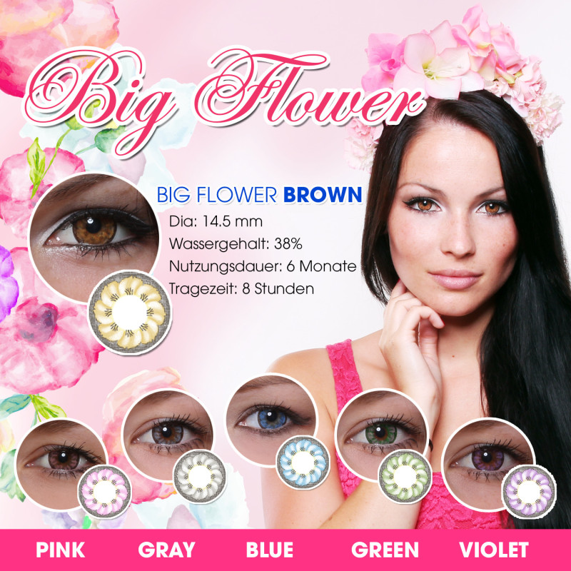 Big Flower Big Eyes BF3T-X