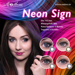 Neon Sign Big Eyes NS4T-X